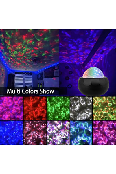 Morvena Picks Lampă Star - Lampă pentru proiector cu LED Northern Lights - Lu...