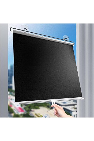 Morvena Picks Jaluzele opace - 40cm x 125cm - Cu ventuze - Telescopice - Tesa...