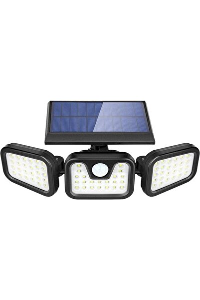 Morvena Picks Lumină exterioară - Senzor de mișcare - 74 LED-uri - Lampă de p...