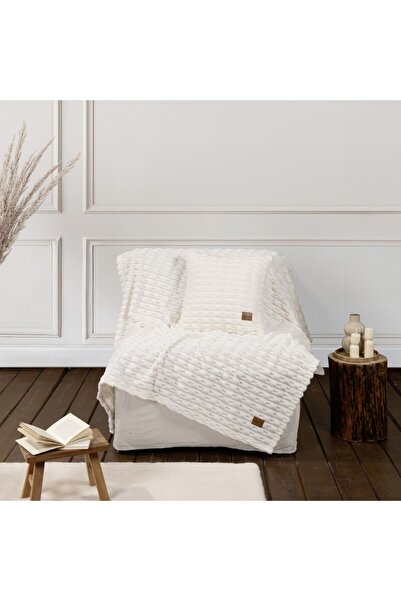 Nima Κουβέρτα Καναπέ Savara Ivory 130X170