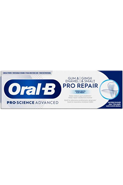 Oral-B Pasta de Dinti - Professional Gum & Enamel Pro-Repair Fresh White, 75 ml