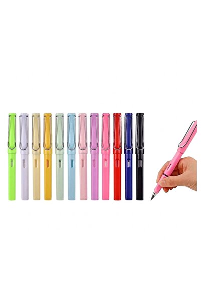 Generic Brand Endless Pencil Vibrant Colors 3 Pieces