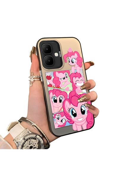 ucuc حافظة لهاتف Infinix Smart 10 متوافقة مع Pinkie Pie متعددة الوجوه مطبوعة ...
