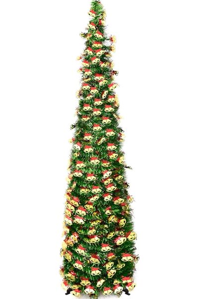OtherMax Brad Artificial Rabatabil Verde 150 cm Decor Sărbătoresc Fermecător ...
