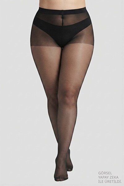 Cottonhill Chiloți negri plus size