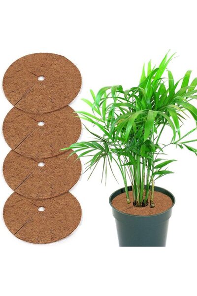 Morvena Picks Inele de acoperire din fibră de cocos din foaie de 30 cm – Tamp...