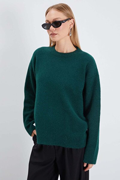 Fulla Moda Basic Crew Neck Knitwear Sweater