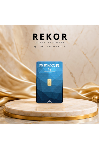 REKOR 1 Adet 1 Gr 24 Ayar Altın (995)
