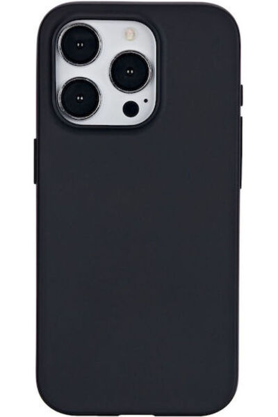 eSTUFF Infinite Paris Μαύρη Θήκη Πλάτης Σιλικόνης (iPhone 15 Pro) Κωδικός: ES...