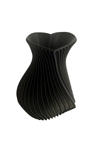 OEM Vază decorativă 3D, neagră
