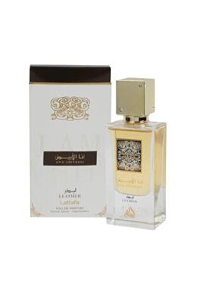 lattafa Apa de Parfum pentru Barbati - Perfumes EDP Ana Abiyedh Leather, 60 ml