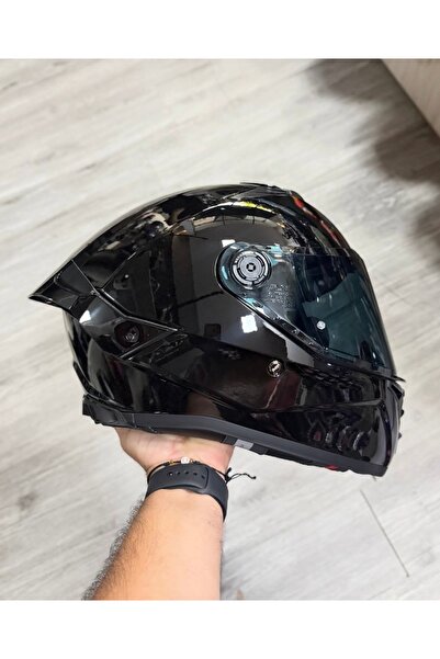 MT Helmets thunder 4R parlak Pure (şeffaf vizörlü biçimde) gönderilecektir