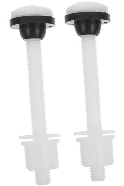 Morvena Picks Set de șuruburi de montare ABS din 2 piese pentru rezervor sepa...