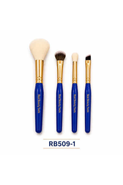 real beauty 4-Piece Makeup Brush Set RB 509-1 | Makeup Essentials in One Set