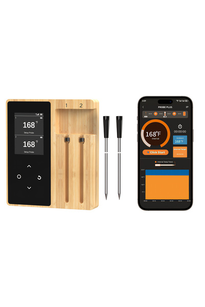 GENERAL Termometru Inteligent pentru Carne și Grătar, Wireless Bluetooth, IPX...
