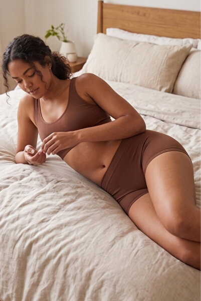 Mindy Non-Marking Undergarment Brown Women's Underwear