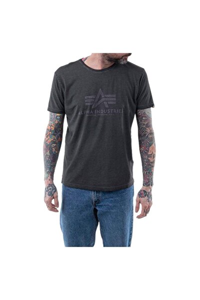 Alpha Industries Ανδρικό μπλουζάκι Βασικό Oildye S