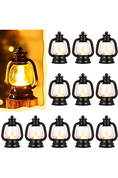 Morvena Picks 12 Piese Mini Lanternă Decor 10 cm - Western Lantern Centru de ...