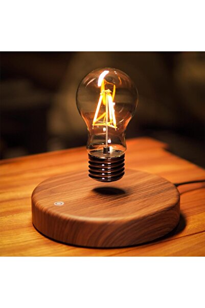 Morvena Picks Lampă plutitoare cu LED cu levitare magnetică - Lampă de masă c...