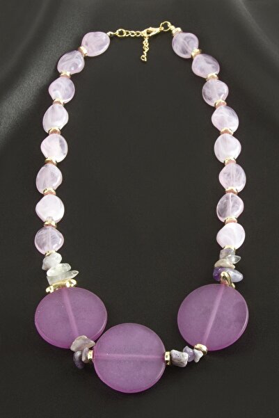 Generic Brand Zr Model Round Plastic Necklace