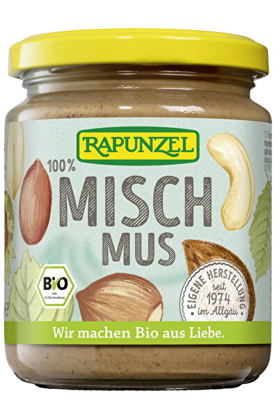 Rapunzel Pasta Amestec 4 Feluri de Nuca Ecologica/Bio 250g