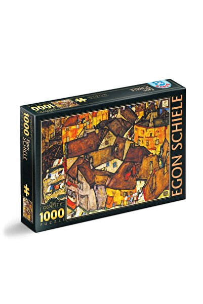 D-Toys Puzzle Egon Schiele – Puzzle pentru adulți 1000 piese – Semiluna de Case