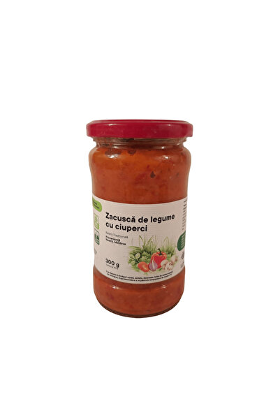 Generic Brand Zacusca de legume cu ciuperci 300g - INVIE TRADITIA
