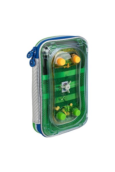 OEM Penar școlar pentru copii, model fotbal, 3D, 22.5x6x14cm – organizare ușo...