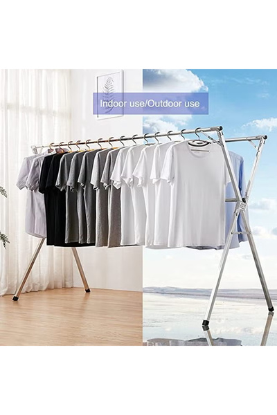 KEKE Adjustable & Foldable Clothes Drying Rack | Space-Saving Laundry Dryer w...