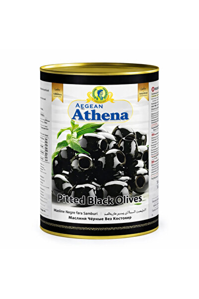 ATHENA Măsline negre decojite, Calibru 180-200, Athena, 2 Kg