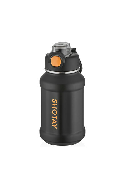 Shotay ÇELİK MATARA SİYAH 720 ML.