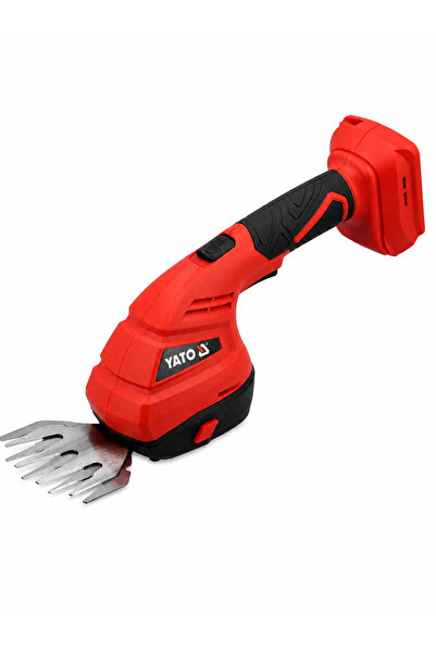 yato Foarfecă electrică pentru iarbă și plante, 18V, cu baterie de 2Ah și înc...