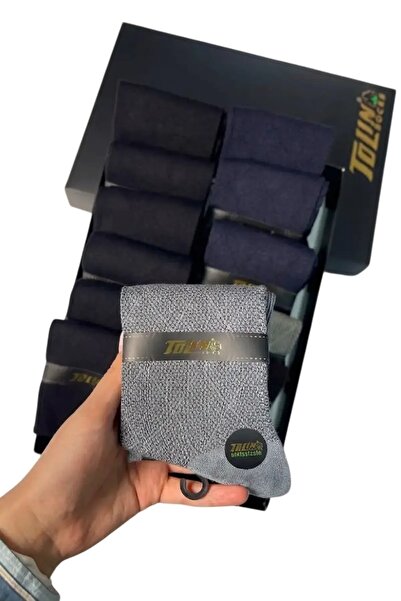 TOLIN Men's 12-Pack Bamboo Socks 14271