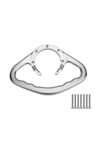 ttr motors Yamaha Uyumlu Artçı Depo Tutamacı Gümüş R25,MT25,MT07,MT09,MT10,R6...