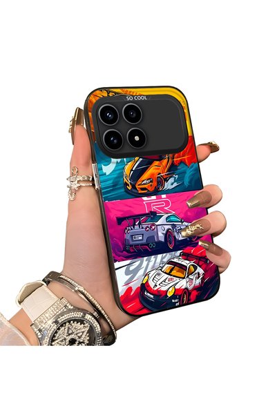 ucuc Stylish Case for Xiaomi Poco F8 Pro 5g Gtr Racing Car Themed Hard Acryli...