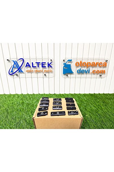 Altek Grup E39 E53 KALORİFER TUŞ DÜĞME SETİ (14 PARÇA)