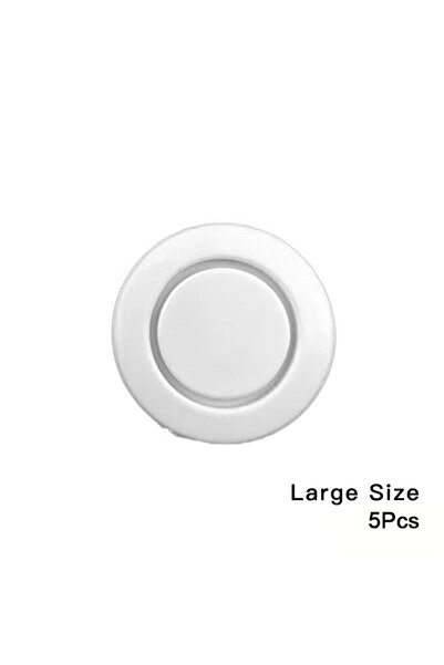 Choice3 Large White 5PCS Car General Radar Hole Decorative Cover Suitable For...