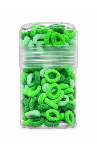 Generic Brand مجموعة ربطات شعر ملونة للفتيات - ربطات شعر مرنة للأطفال والنساء...