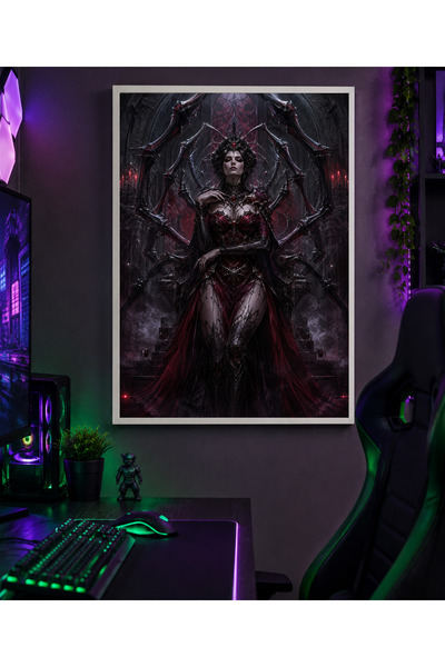 Miutic Print Studio Tablou Gaming League of Legends – Elise, Regina Păianjeni...