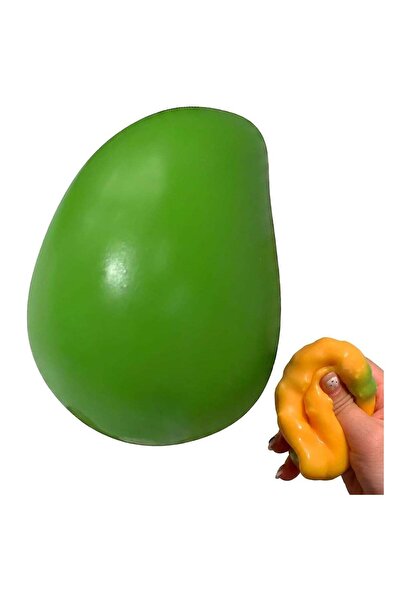 Gencine YUANBAO KING Crunchy Mango Squishy, Chameleon Mango Stress Ball for A...