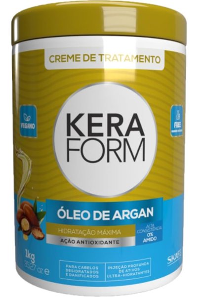 KERA FORM قناع علاجي ومرطب للشعر الجاف والتالف بزيت الأرغان 1 كجم