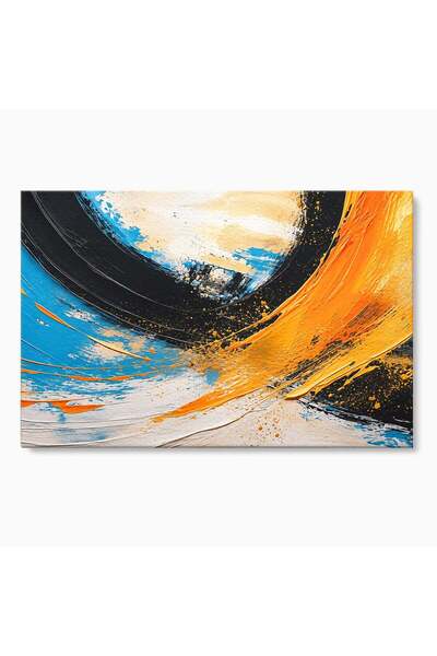 Luxcanva Tablou Canvas Vortex Abstract 120x80 cm pe Sasiu Lemn Abstract Moder...