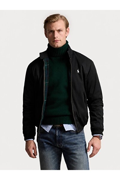 Ralph Lauren Blue Bedford Gabardin Ceket