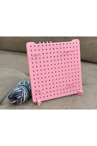 3dvectory Pembe Örgü Bloklama Tahtası, Amigurumi ve El İşi Yardımcısı