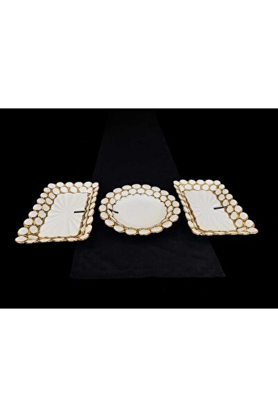 ROY KING Lena 3 Piece Service and Presentation Set