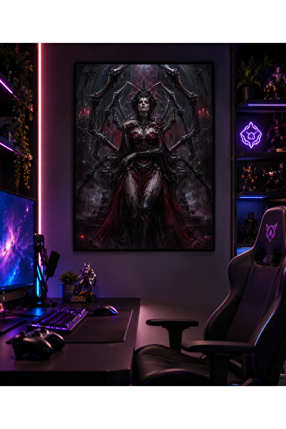 Miutic Print Studio Tablou Gaming League of Legends – Elise, Regina Păianjeni...