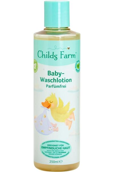 Childs Farm تشايلدز فارم شامبو اطفال غير معطر ينظف الشعر وفروة الرأس بلطف، من...