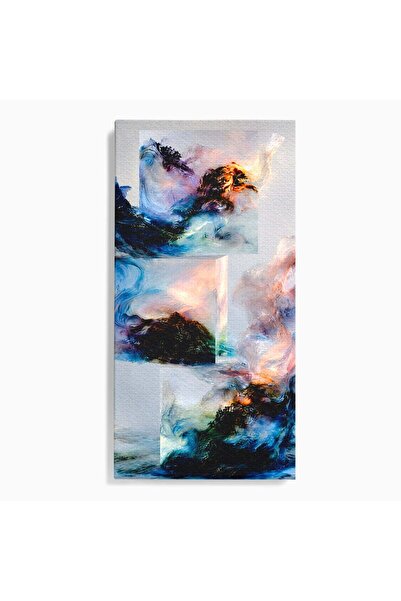 Luxcanva Tablou Canvas Vortex Abstract 50x100 cm pe Sasiu Lemn Abstract Vorte...