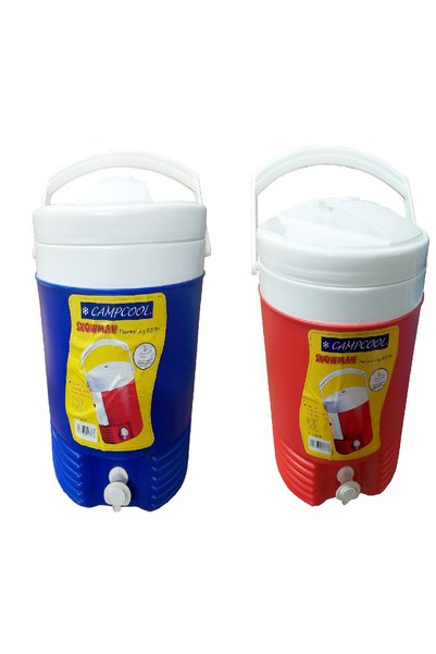 Our Otherside CAMPCOOL ΘΕΡΜΟΣ 9,5 Lt. ΜΕ ΒΡΥΣΑΚΙ ΣΕ ΚΑΠΑΚΙ & ΒΑΣΗ- ΜΕ ΧΕΙΡΟΛΑ...
