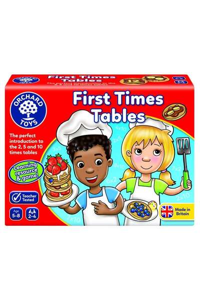 Orchard Toys Образователна игра Таблица за умножение за начинаещи ПЪРВИТЕ РАЗ...